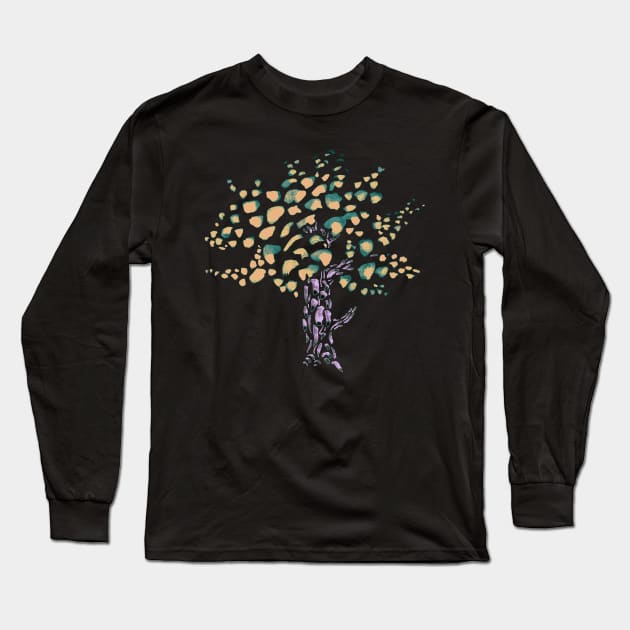 tree Long Sleeve T-Shirt by Nikokosmos